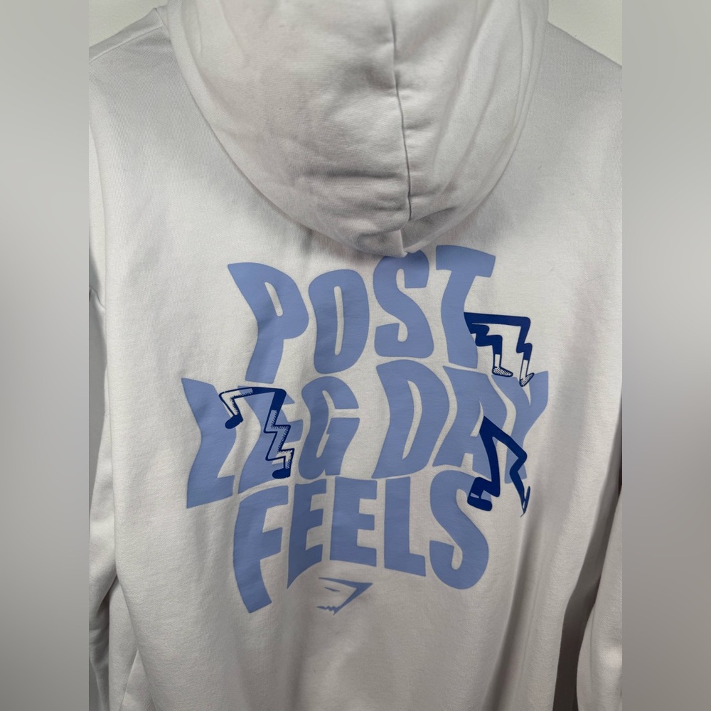 Gymshark Oversized Sweatshirt “Post Leg Day Feels” - Picture 3 of 6